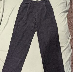 Women Black Corduroy Pants